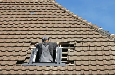 Pose de velux - Val d'Orger